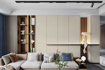 湖州北欧风格-客厅