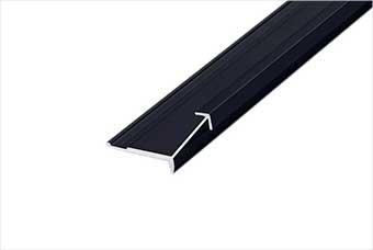 湖州航空纤维墙咔铝合金阳角线（哑黑氧化）