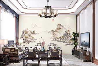 湖州森佰汇航空纤维墙咔（巴山蜀水）