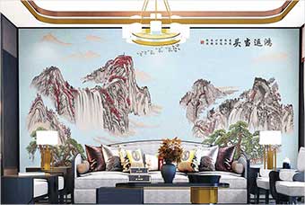 湖州森佰汇航空纤维墙咔（鸿运当头）